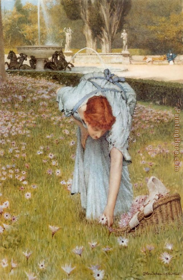 Sir Lawrence Alma-Tadema flora